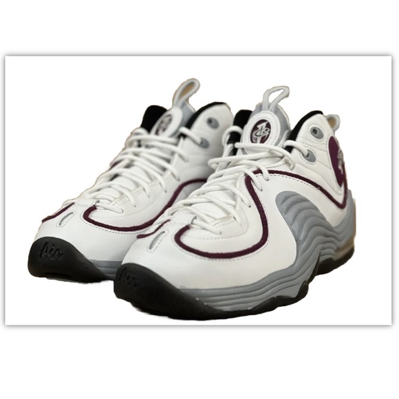 Nike Air Max Penny 2 Rosewood 2023 DV1163 Women’s Sz 8 White/Wolf Gray $180 NEW - Picture 11 of 13